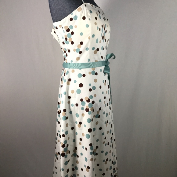 Jessica Howard size 10 White Polka Dot Dress - Picture 4 of 8